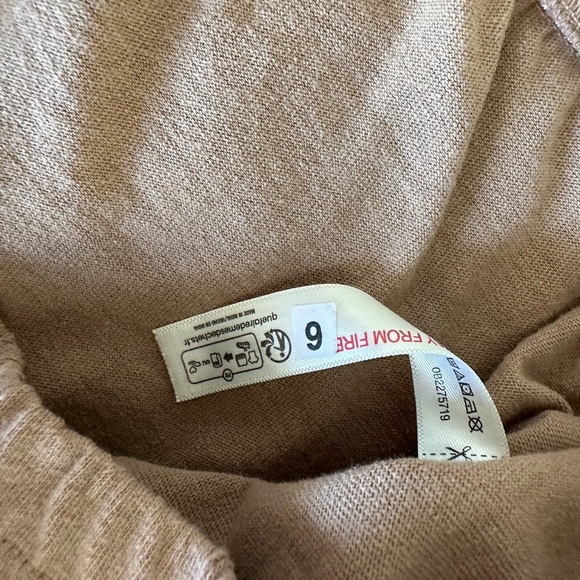 Free People Thea Skirt and Top Set in Sand Brown, Size Medium - Picture 7 of 13